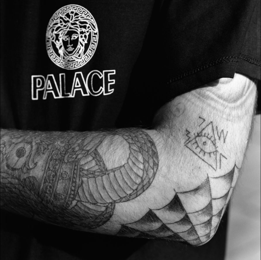 palace new york times skateboard tattoo