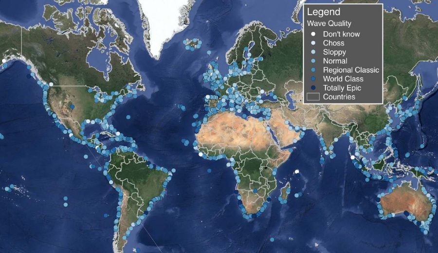 worldwide surf spots