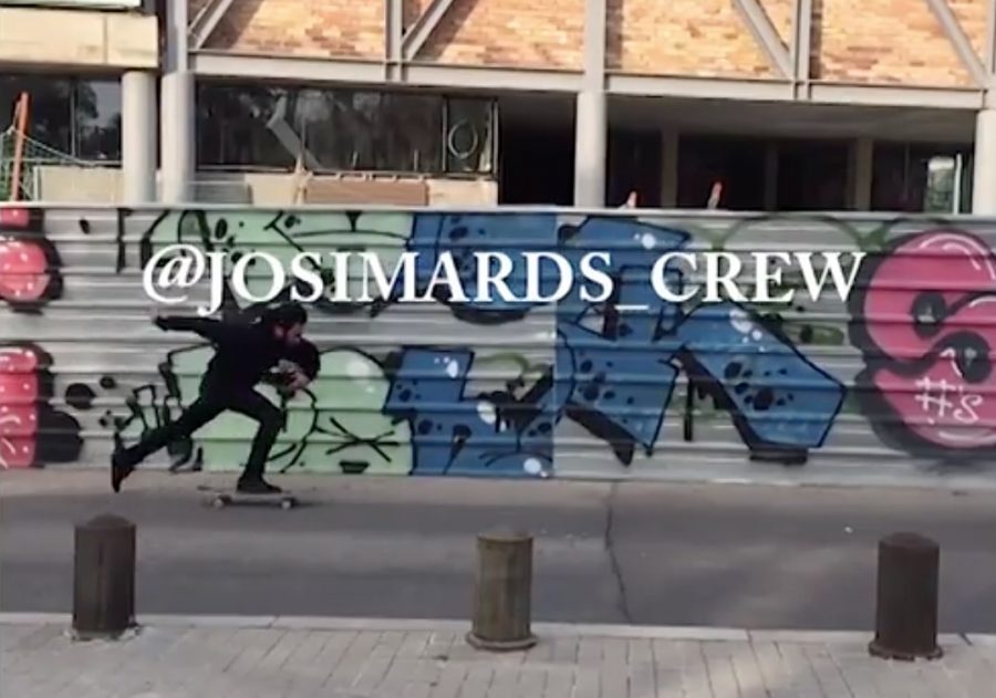 josimard crew mall grab skateboarding BOARD RAP
