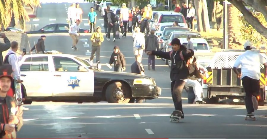 Skaters VS. Cops: A Hill Bomb Love Story