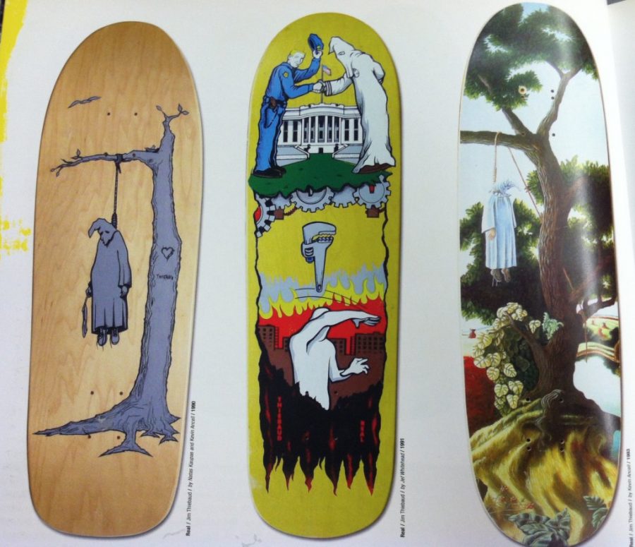 Revisiting the Hanging K.K.Klansman Skateboard Graphic | Originated bc of events similar to Charlottesville