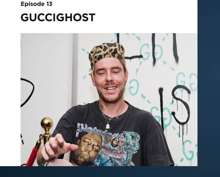 The Story Behind the GucciGhost Moniker | Trevor Andrew takes to podcast’ing
